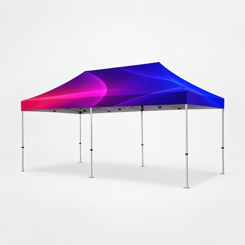 Seamless Canopy Tent – Custom Printed, No Seam Lines