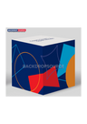 3 Sets of Stretch Fabric Displays for Product Showcase