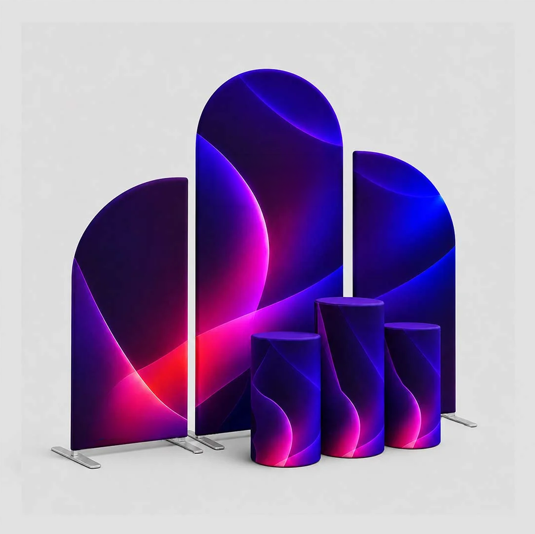 Arch Party Sets with Plinth - Model 2