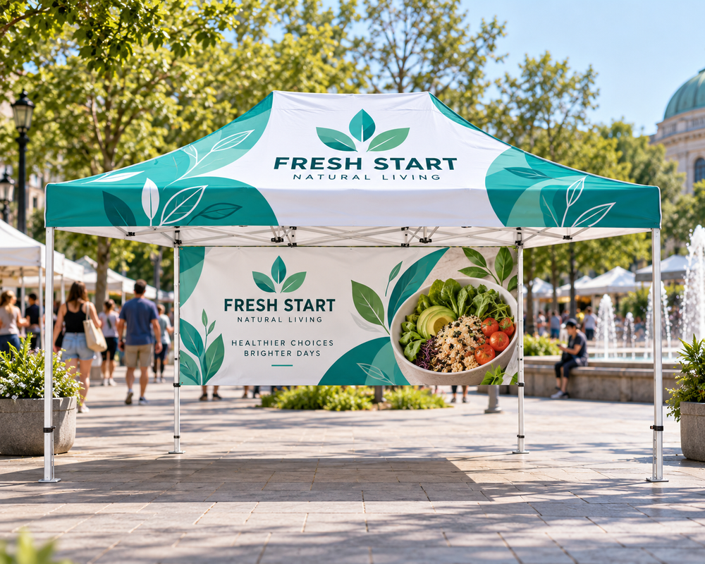 Advertising Canopy Tent – 6m x 4m