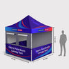 3m x 3m Fabric Food Booth Canopy Tent