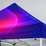 Seamless Canopy Tent – Custom Printed, No Seam Lines