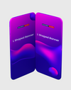 L-Shaped Fabric Banner Display