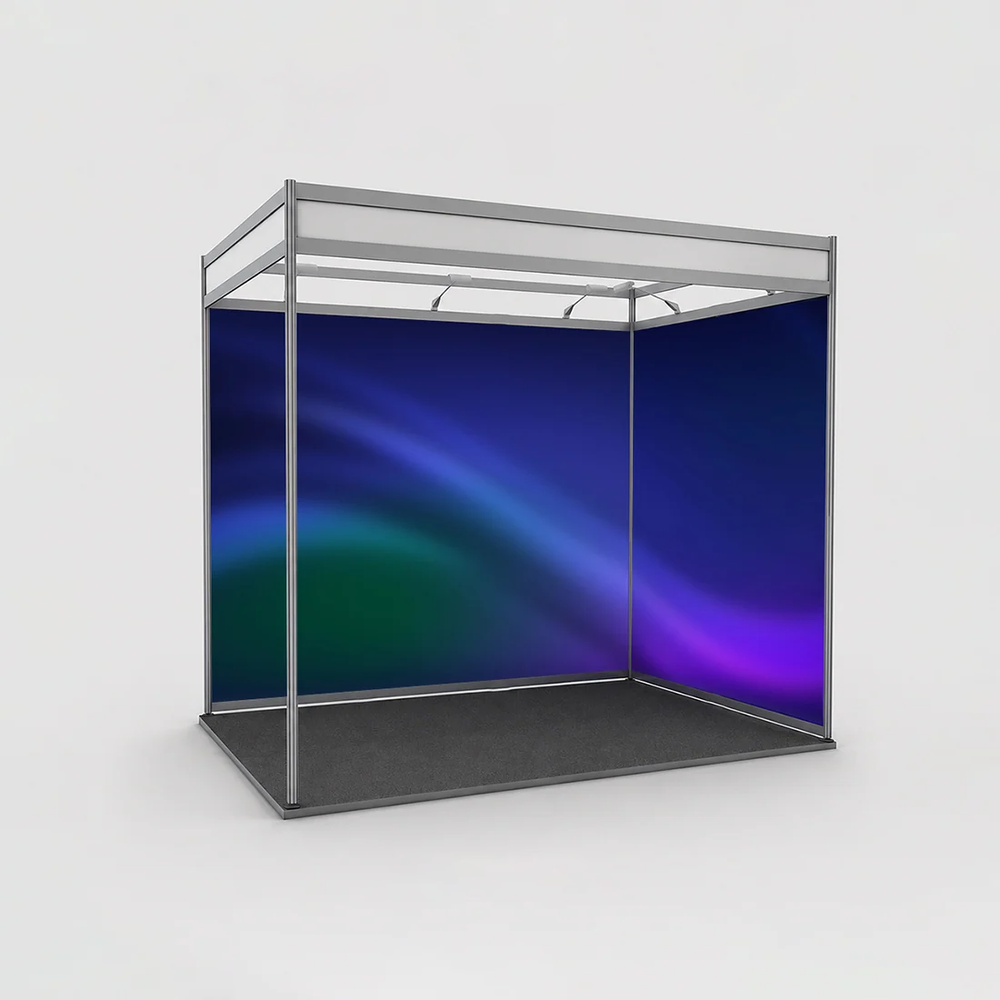 Shell scheme Exhibition Graphics  ( Full Coverage Seamless)