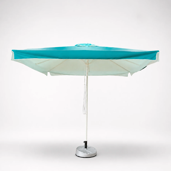 Square Market Umbrellas With Valances  – 3m x 3m