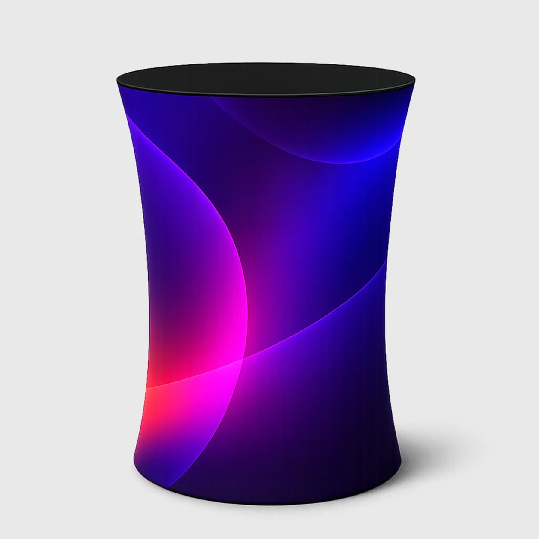 Oval Fabric Display Counter (For Podium & Booth Exhibitions)