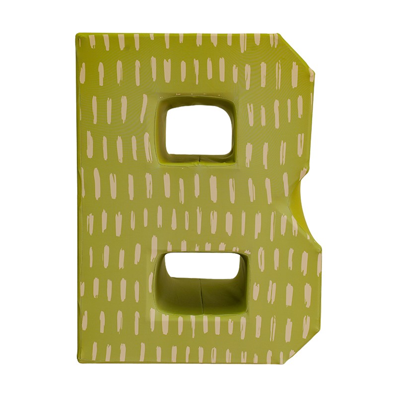 Freestanding 3D Alphabet Stand