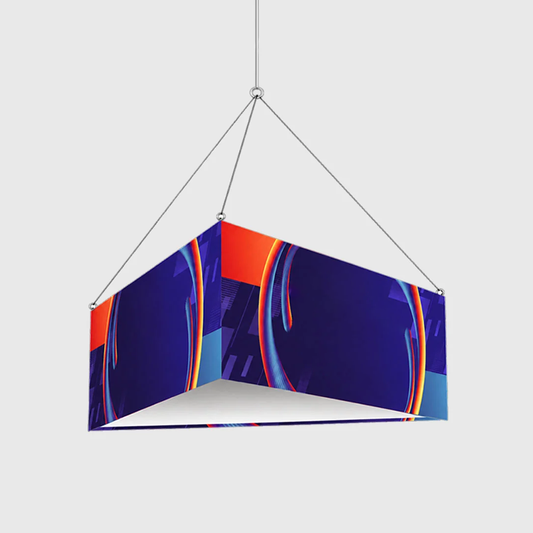 SkyTube Triangle Hanging Banner
