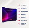 Curved Tension Portable Media Wall