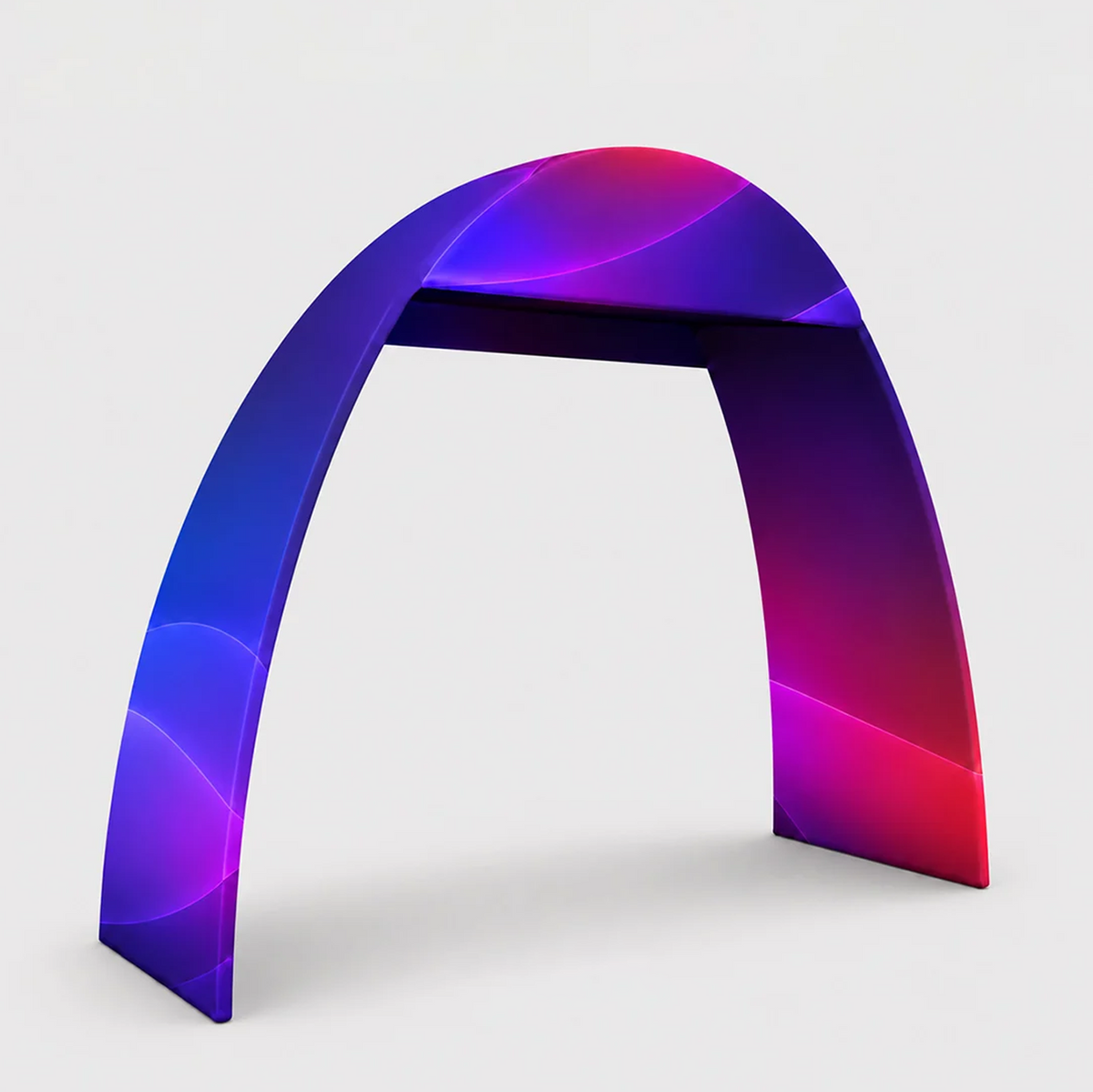 C Shape Tension Fabric Arch - 6m