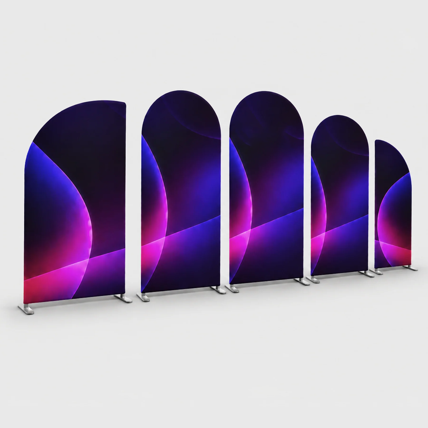 Arch Party Sets - 5 Walls with Plinth