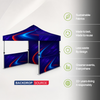 Heavy Duty Fabric Canopy Tent – (3m W x 3m H)