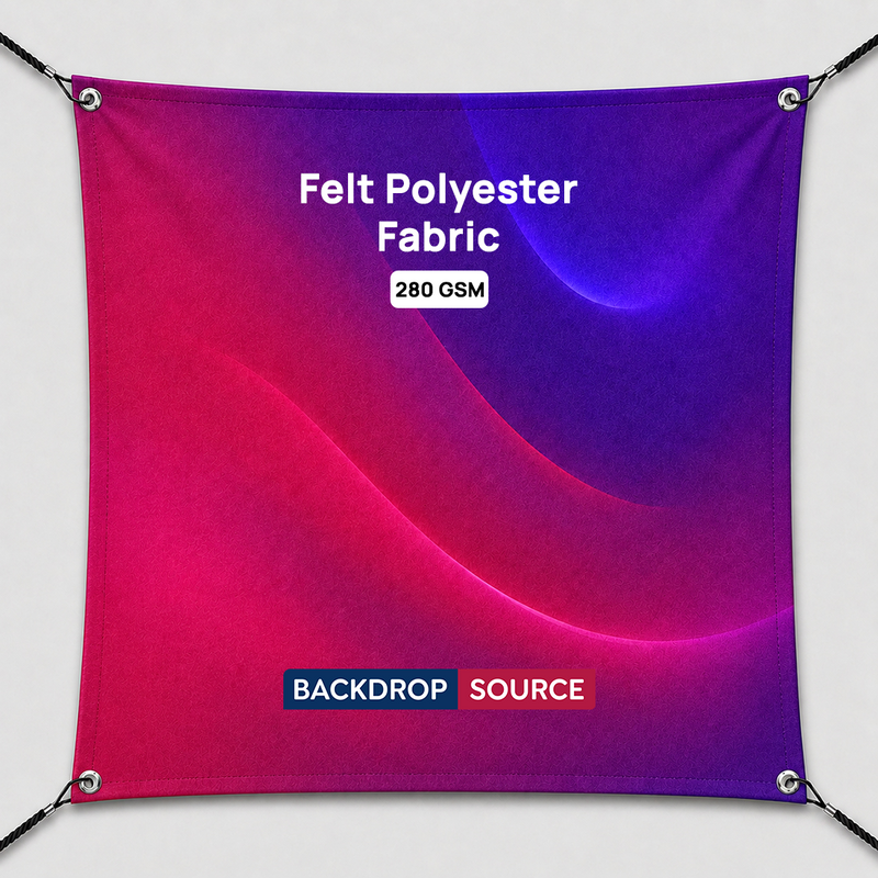 Impresión de Tela de Fieltro de Poliéster - 280 G