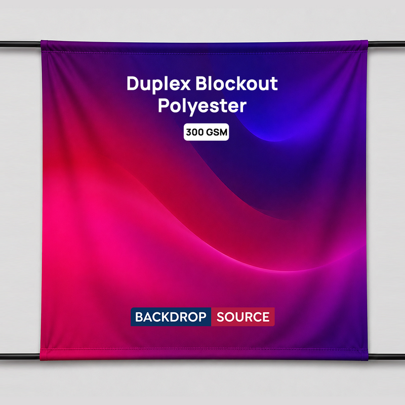 Impresión Dúplex de Tela Blockout