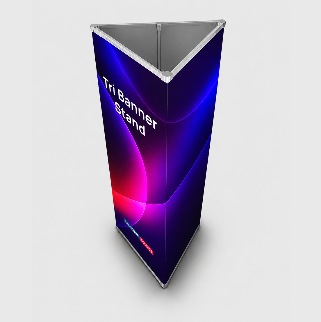 Modular Triangle Banner Display Stand