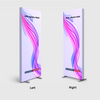 Non-Backlit SEG Fabric Media Wall - 0.85m W x 2m H