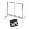Non-Backlit SEG Fabric Media Wall - 2.5m W x 2.5m H