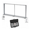 Non-Backlit SEG Fabric Media Wall - 4m W x 2.5m H