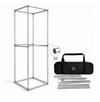 Modular EZ Cubic Fabric Tower Display