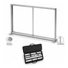 Non-Backlit SEG Fabric Media Wall - 3m W