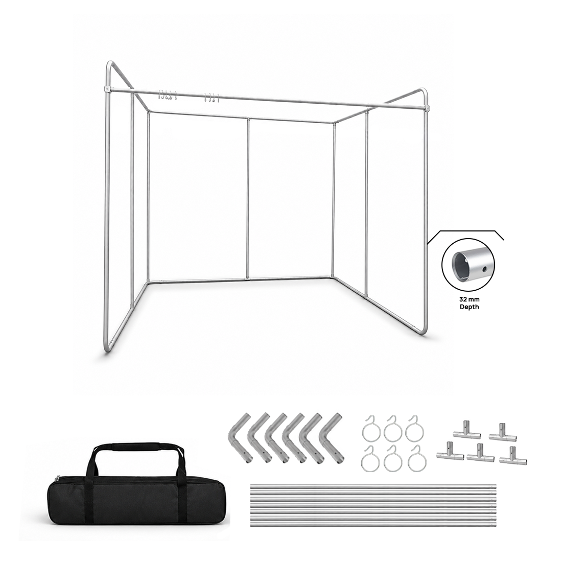 Carpa Cubo - Photobooth de puerta ancha