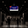 Backlit Rectangle Hanging Banner