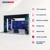 6x6m Booth Kit with 6m Backdrop, Entry Arch & 2 TV Mounts