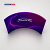 Custom 180° Curved Enclosure Wall