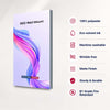 Non-Backlit Wall-Mounted SEG Fabric display - 20mm Depth