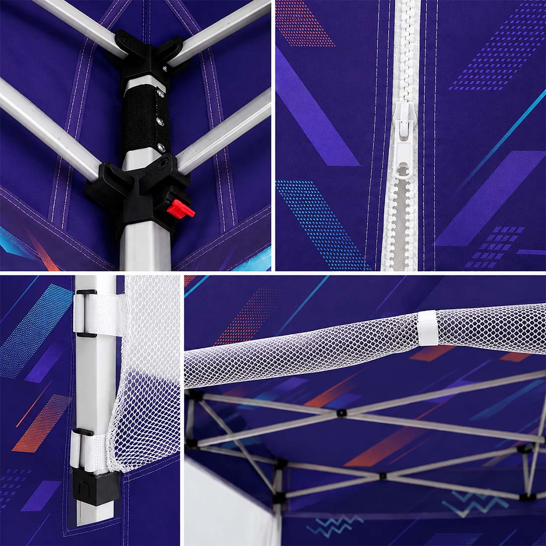Heavy Duty Fabric Gazebos – (2m W x 3m H)