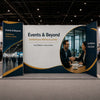 6m Folding SEG Booth Kit with L-Shape Return Walls