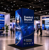 Modular EZ Cubic Fabric Tower Display