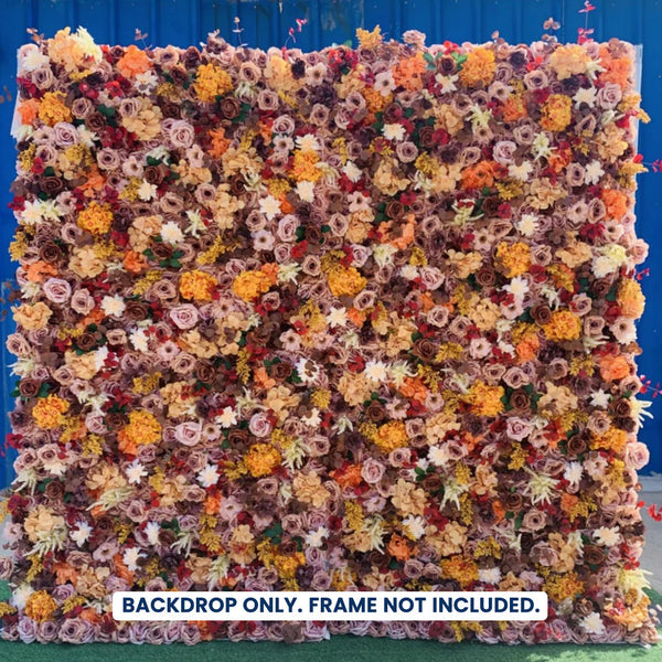 Artificial Floral Event Wall Backdrop – Style 25