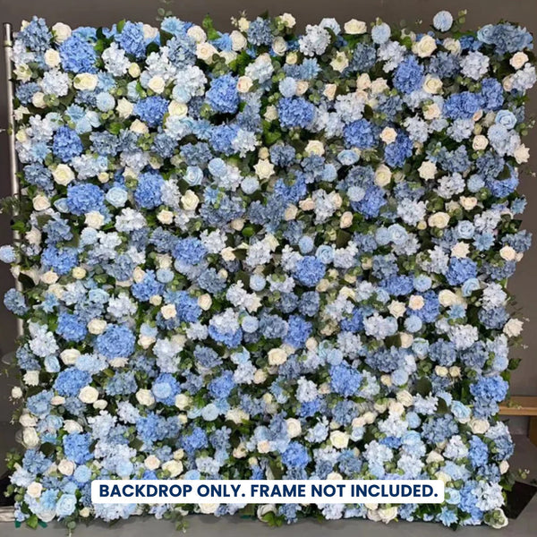 Artificial Floral Event Wall Backdrop – Style 33