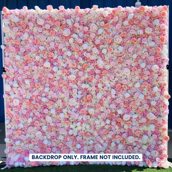 Artificial Floral Event Wall Backdrop – Style 54