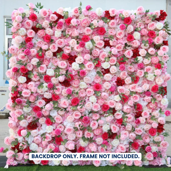 Artificial Floral Event Wall Backdrop – Style 55