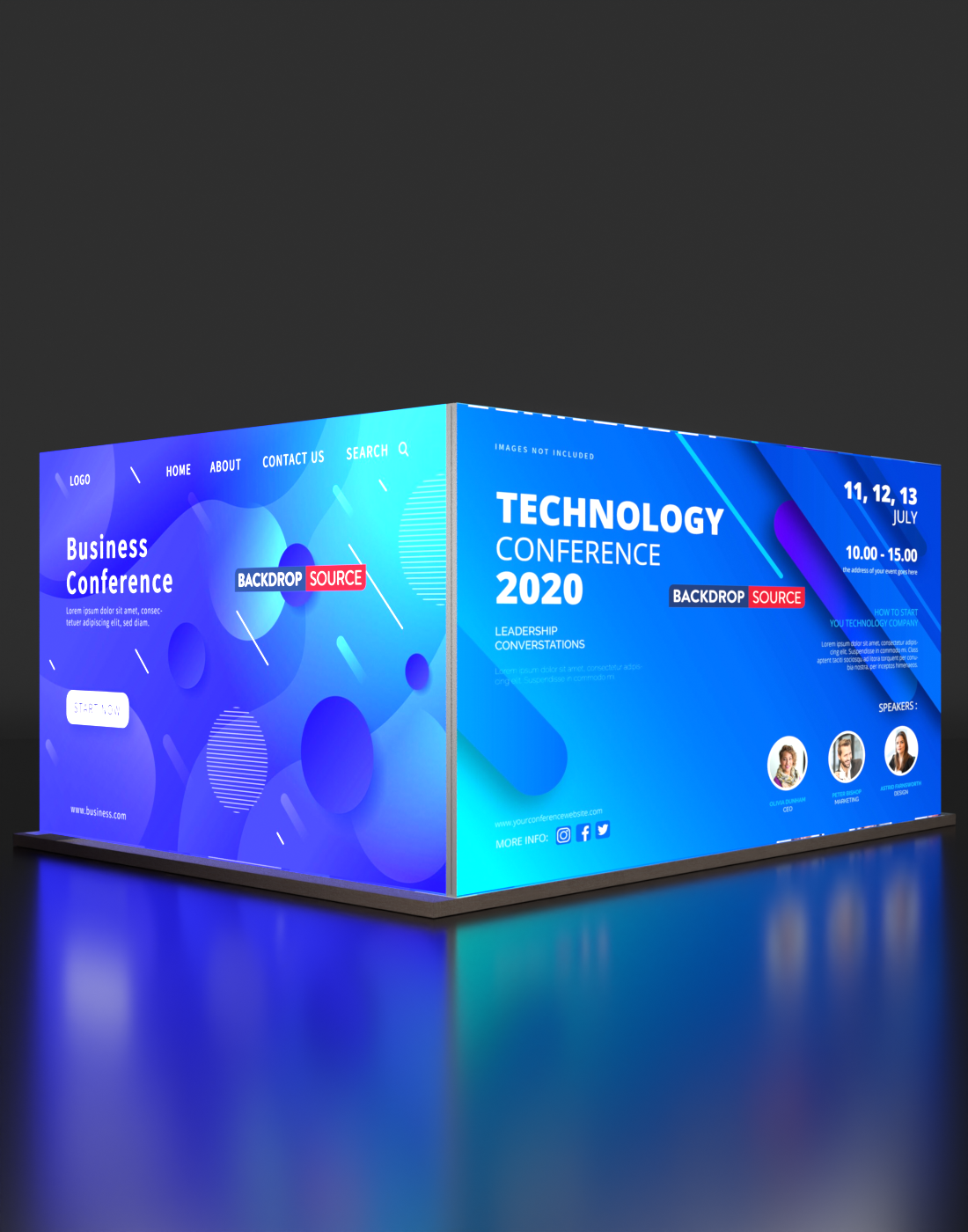 SEG Modular Lightbox Display Kit - Model 2