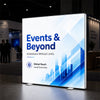 Backlit SEG Fabric Display Frame - 120mm Depth Aluminum Profile