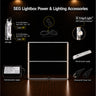 Backlit SEG Fabric Display Frame - 120mm Depth Aluminum Profile