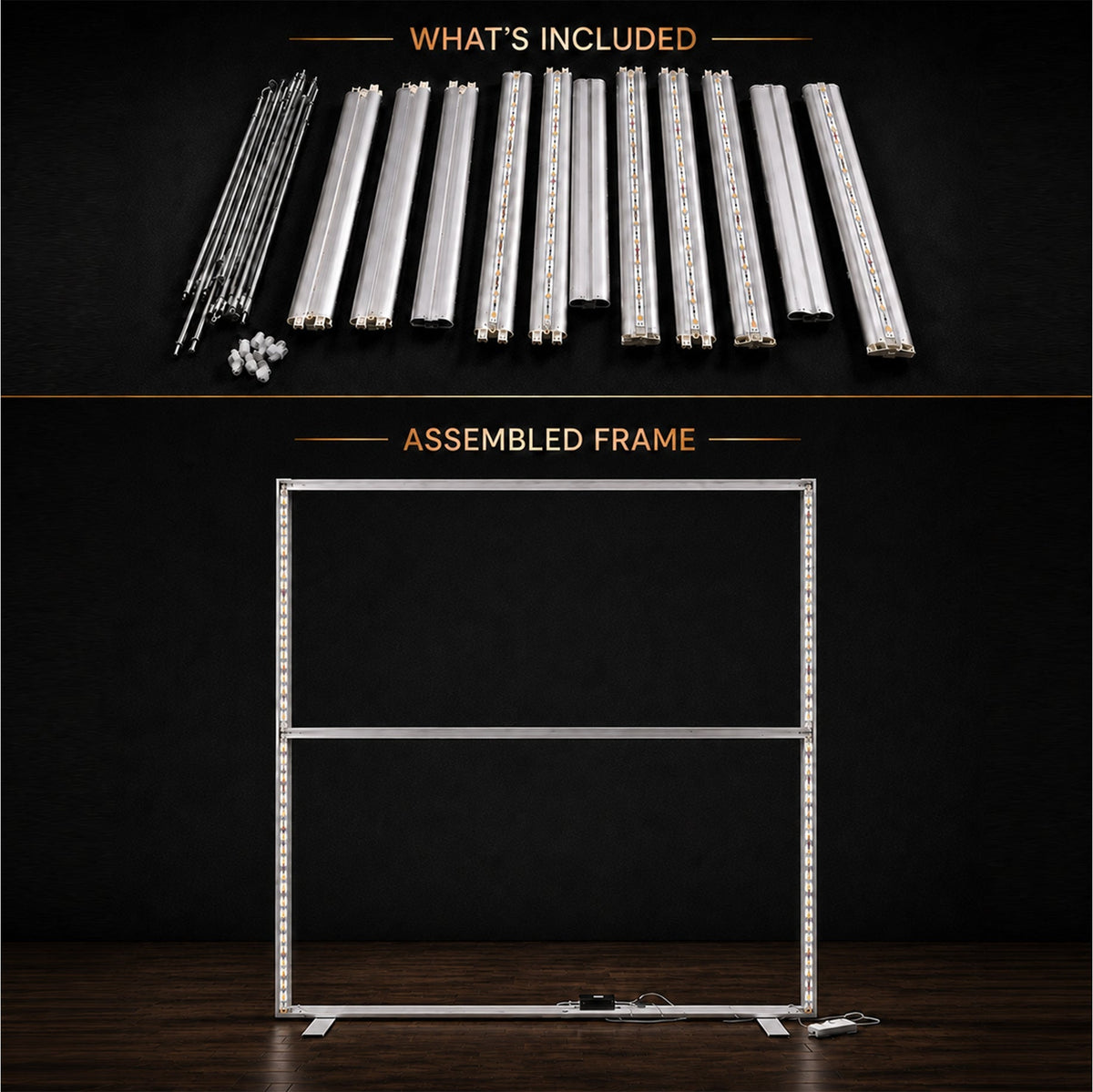 Backlit SEG Fabric Display Frame - 120mm Depth Aluminum Profile