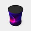 Backlit Fabric Round Pop Up Counter