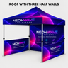 Lighted Canopy Tent – 3m x 3m (LED Frame)