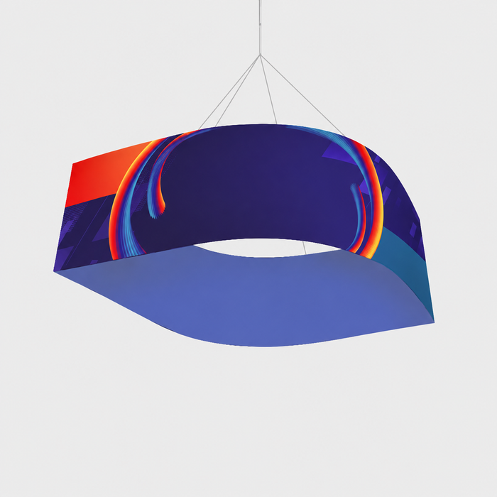 3D Eye-Shaped Hanging Banner