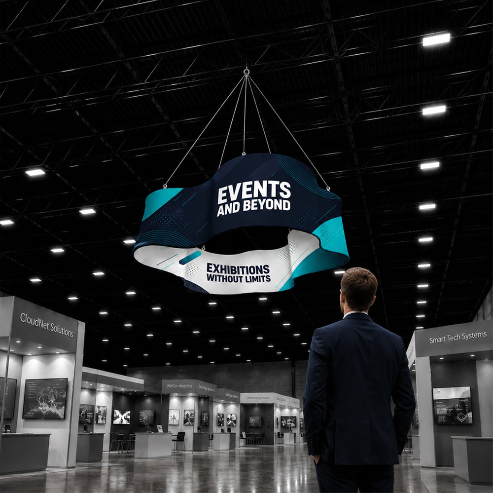 Cloud Shaped Hanging Banner