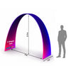 C Shape Tension Fabric Arch - 3m Wide