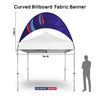 Curved Outdoor Billboard Fabric Banner (only billboard)