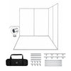 Custom Printed Trade Show Corner Booth (2 Walls)