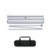 Double-screen wide base Fabric Roll Up Banner