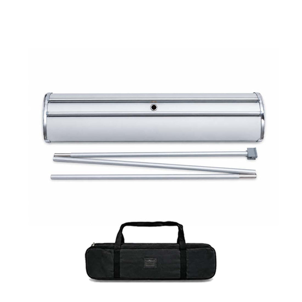 Double-screen wide base Fabric Roll Up Banner