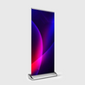 Double-screen wide base Fabric Roll Up Banner